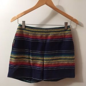 Harvey Faircloth Rainbow High Waist Shorts